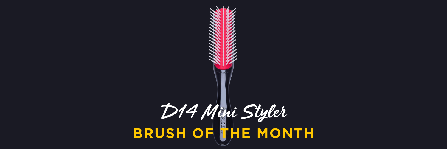 D14 Mini Styler 5 Row, Travel Size Brush