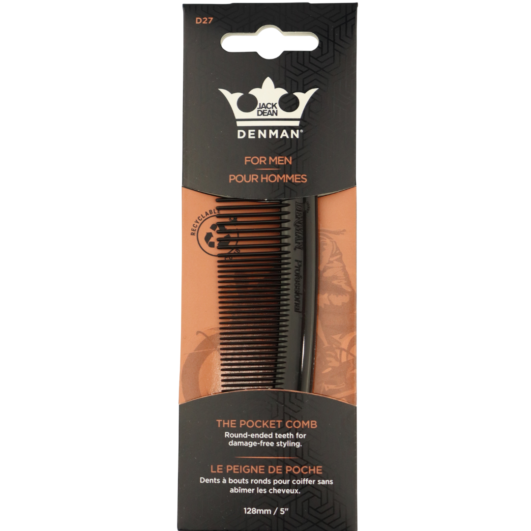 Jack Dean D27 Pocket Comb | Detangling | Denman